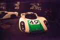 Green and white 1969 Porsche 908 LH